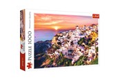 Puzzels - Trefl Puzzle - Sunset over Santorini (1000 pieces) Vloer - TFL10435