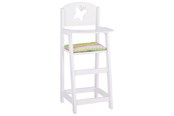 Pop, teddybeer en materiaal - Goki Wooden Doll Chair Susibelle - 51657