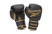 Sport & Fitness - Reebok Retail Boxing Gloves - 14oz - Gold/Black - RSCB-12010GB-14