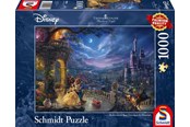 Puzzels - Schmidt Puzzle - Thomas Kinkade: Disney - The Beauty and the Beast Dancing in the Moonlight (1000 pieces) Vloer - SCH4848