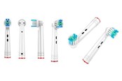 Elektrische tandenborstel - Nordic Quality Tandenborstelkoppen EB17P. Standard Clean 4-Pack Brush Heads - EB17P-4