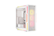 Case - Corsair iCUE LINK 5000T LX RGB White - Case - Miditower - Wit - CC-9011299-WW