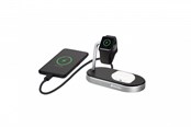 Mobiel - Adapters & Opladers - Verbatim Wireless Charging Stand - 3-in-1 - + AC Power Adapter - 44 Watt - 49556