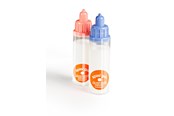 Pop, teddybeer en materiaal - Heless Dolls Milk Bottle Blue - 3050