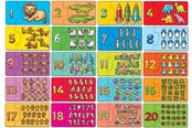 Puzzels - Orchard Match & Count - Puzzle set Vloer - 600219