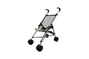 Pop, teddybeer en materiaal - Happy Friend Stroller - 504371