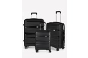 Tassen - RW Travel Travel Alfrida Collection 3-set Suitcase Black - 109710