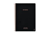 Schrijfblokken, formulieren en notitieboekjes - KOZO Squared Notebook A4 Premium Black - 321902