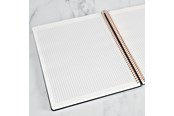 Schrijfblokken, formulieren en notitieboekjes - KOZO Squared Notebook A4 Premium Navy - 321900
