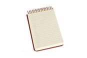 Schrijfblokken, formulieren en notitieboekjes - KOZO Notebook A6 Premium Bric - 320137