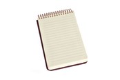 Schrijfblokken, formulieren en notitieboekjes - KOZO Notebook A6 Premium Coffee - 320131