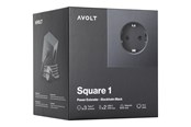 Schakeleenheden - AVOLT Square 1 with 30W Dual USBC & Magnetic base 1.8m Stockholm Black - SQ1-EUFC20-18SB