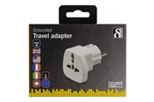 Kabels - diversen - Deltaco Travel adapter UK/US/Italy/Switzerland - EU 250V - 95300