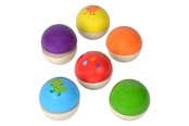 Houten speelgoed - Eichhorn Wooden Music Balls 6 pcs. - 100003487