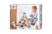 Speelgoed voor baby's - Eichhorn Wooden Activity Center Pyramid - 100003812