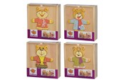 Speelgoed voor baby's - Eichhorn Wooden Puzzle Bear 20pcs. - 100005401
