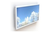 Muurbevestigingen, AV-bevestigingen & AV-meubels - HI-ND Touch mounting kit - for digital signage LCD panel - portrait - white - Max - recommended for 43" - WC4312T-5001-10