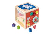 Speelgoed voor baby's - Eichhorn Wooden Activity Box with Shapes - 100005467