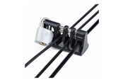 Muismat & accessoires - StarTech.com Peripheral Cable Anchor Lock Keyboard/Mouse Cable Trap - security cable anchor - CABLE-ORGANIZER-LOCK