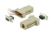 Netwerk - kabel - DIGITUS ASSMANN serial RS-232 adapter - beige - Beige - AK-610516-000-I