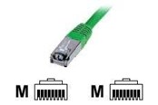 Netwerk - kabel - DIGITUS Premium - patch cable - 0.5 m - green - Groen - 0.5m - DK-1531-005/G