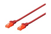 Netwerk - kabel - DIGITUS Professional patch cable - 2 m - red - Rood - 2m - DK-1617-020/R