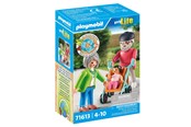 Speelgoedpop - Playmobil Grandparents with Baby - 71613