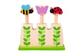 Speelgoed voor baby's - Bigjigs Wooden Garden Pop Up Animals - BJ057