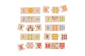 Puzzels - Bigjigs Wooden Jigsaw Puzzle Number Tiles 30 pcs. Hout - BJ261