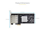 Netwerk-adapter (netwerkkaart, printserver, enz.) - StarTech.com P041GI-NETWORK-CARD - P041GI-NETWORK-CARD