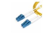 Netwerk - kabel - StarTech.com 6m (19.7ft) LC to LC (UPC) OS2 Single Mode Duplex Fiber Optic Cable - 6 m - yellow - Geel - 6m - SMDOS2LCLC6M