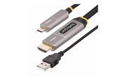 Beelscherm- en tv-kabel - StarTech.com 50ft (15.2m) USB-C to HDMI 2.0 Active Optical Cable 4K 60Hz - HDMI cable - 15.2 m - 146B-USBC-HDMI4K-AOC