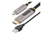 Beelscherm- en tv-kabel - StarTech.com 30ft (9.15m) USB-C to HDMI 2.0 Active Optical Cable 4K 60Hz - HDMI cable - 9.15 m - 145B-USBC-HDMI4K-AOC
