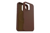 Mobiel - Covers & Cases - OtterBox Symmetry Cactus Leather Apple iPhone 16 Pro Max Rich Adobe - brown - 77-96337
