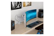 Muurbevestigingen, AV-bevestigingen & AV-meubels - Ergotron HX mounting kit - Patented Constant Force Technology - for curved LCD display - for extreme-depth curved screens - white - Max 17 kg - recommended for 57" - 45-693-216