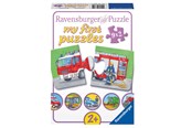 Puzzels - Ravensburger Special Vehicles puzzle 9x2pcs. 2D Puzzels - 073320