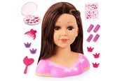 Creatief spelen - Bayer Design Charlene Super Model with Makeup - Styling Head 27 cm - 90088AK