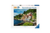 Puzzels - Ravensburger Jigsaw puzzle Lake Como Italy 500 pcs. - 120002017