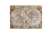 Puzzels - Ravensburger Jigsaw puzzle World map 1594 1500 pcs. - 120007166