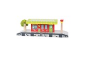Houten speelgoed - Bigjigs Wooden Rails - Village Station - BJT190