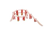 Houten speelgoed - Bigjigs Wooden Rails - Viaduct Expansion Set 27 pcs - BJT121