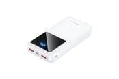 Powerbank - Vention Powerbank FHLW0 20000mAh Micro-USB USB-C 2xUSB-A 22.5W (white) Powerbank - Wit - 20000 mAh - FHLW0