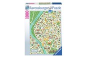 Puzzels - Ravensburger Jigsaw Puzzle Map Of Seville 1000pcs. - 176076