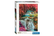 Puzzels - Clementoni Jigsaw Puzzle Colorful Thai Falls 1000pcs. - 39821