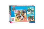 Puzzels - Clementoni Jigsaw Puzzle Super Color Square PAW Patrol 3x48pcs. - 25301