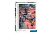 Puzzels - Clementoni Jigsaw Puzzle Evening in Kyoto 500pcs. - 35525