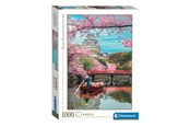 Puzzels - Clementoni Jigsaw Puzzle Himeji Castle in Spring 1000pcs. - 39819
