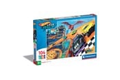 Puzzels - Clementoni Jigsaw Puzzle Super Color Hot Wheels 104pcs. - 25760