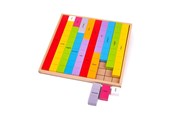 Bordspellen, Kaartspellen & Dobbelspellen - Bigjigs Wooden Maths Game Connecting Numbers - 34017