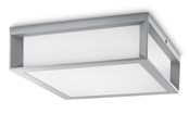 Lampen - Philips Skies wall lantern grey 2x42W 230V - 915002148103